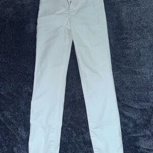 American Eagle White High-Waisted Jegging